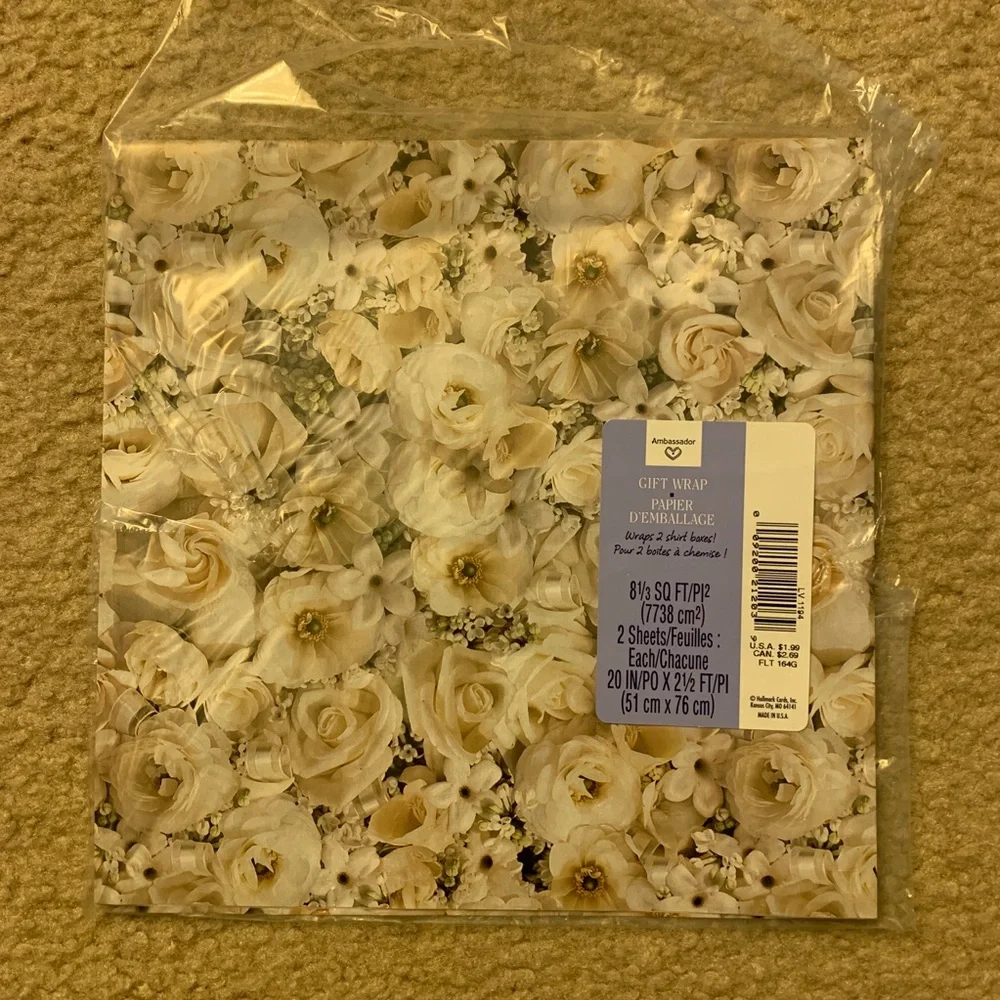 Free item: wedding gift wrap
